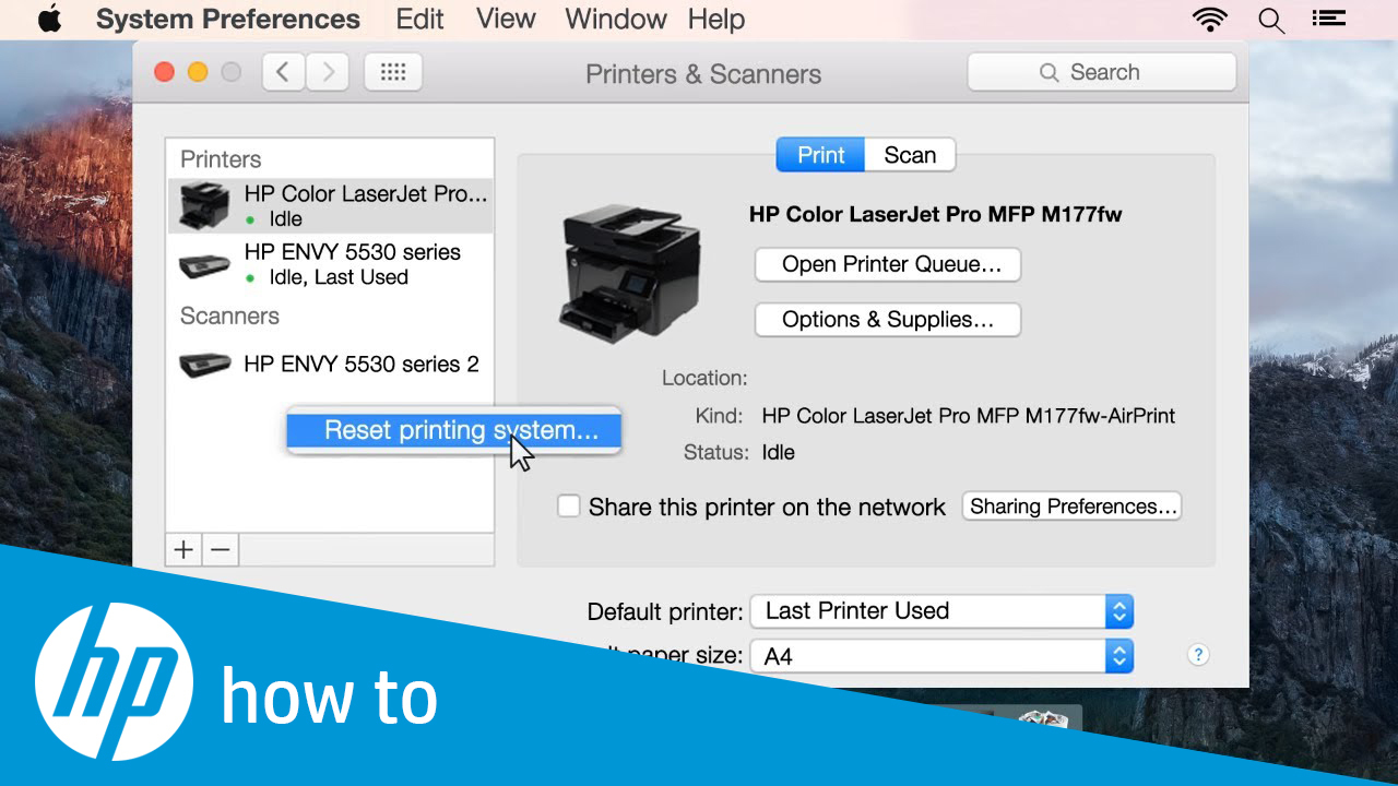 hp printer software for mac os high sierra